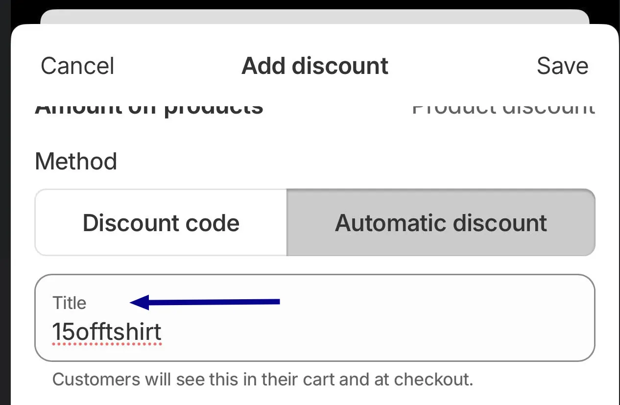 Step 5: Enter a Title
